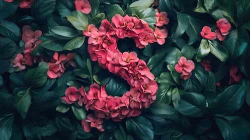 Geraniums Stage a Coral Rebellion Against Midnight Foliage