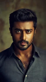 Male portrait with neutral background and direct gaze.