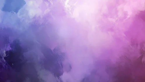 Lavender Nebula Drift in Softly Tangled Dream Clouds.