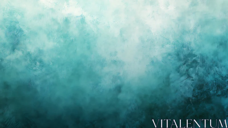 Gradient teal textured mist fills the frame uniformly