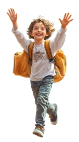 Jubilation Unleashed: Young Explorer Bounds Through Discovery