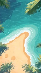 Paradise cove whispers where turquoise dreams kiss sandy shores