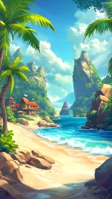 Tropical Paradise Awaits You on Golden Beach