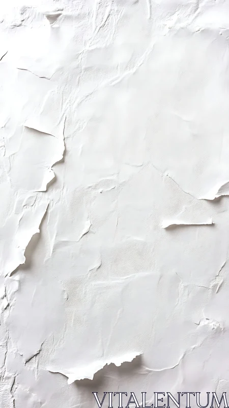 Peeling white paper surface shows layered torn poster texture