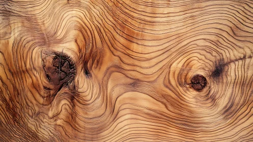 Swirling wood grain knots create organic abstract pattern.