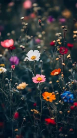 Wildflower Reverie: Nature's Palette Dances Through Soft Focus