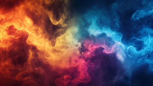 Fire and Ice Energy Collision: Dynamic Plasma Contrast