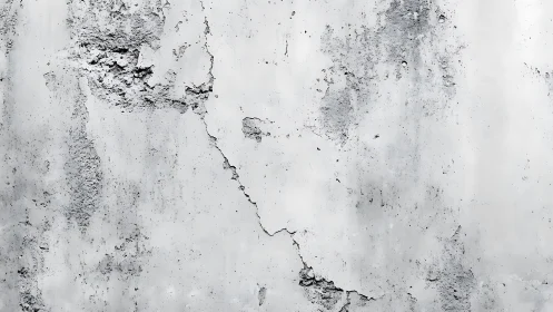 Weathered concrete wall with gentle cracks and quiet charm.