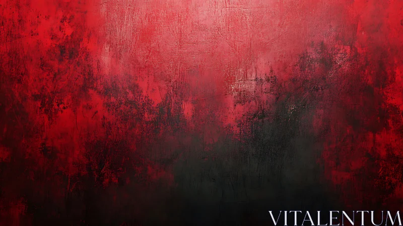 Textured red and black abstract field with grunge layering.