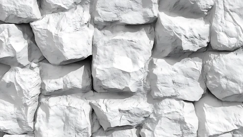 Chiseled white stone blocks trade shadows like quiet waves