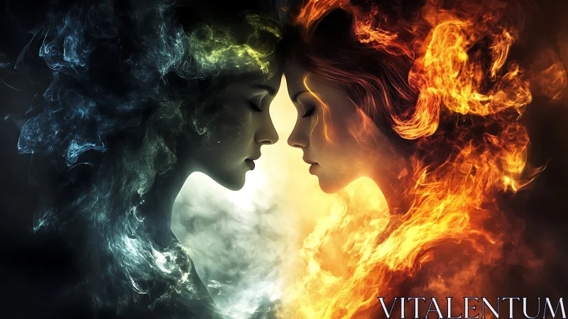 Dual Elemental Faces: Ice and Fire Convergence Study.