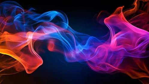 Chromatic plasma ribbons in flowing opposing thermal gradients