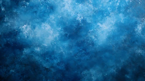 Textured blue abstract background with soft gradients.