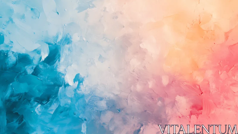 Triadic chromatic turbulence in gestural pastel gradients.