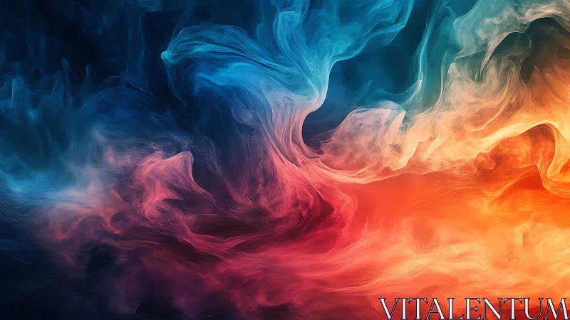 Glowing swirls of color drifting through a dreamy cosmos.