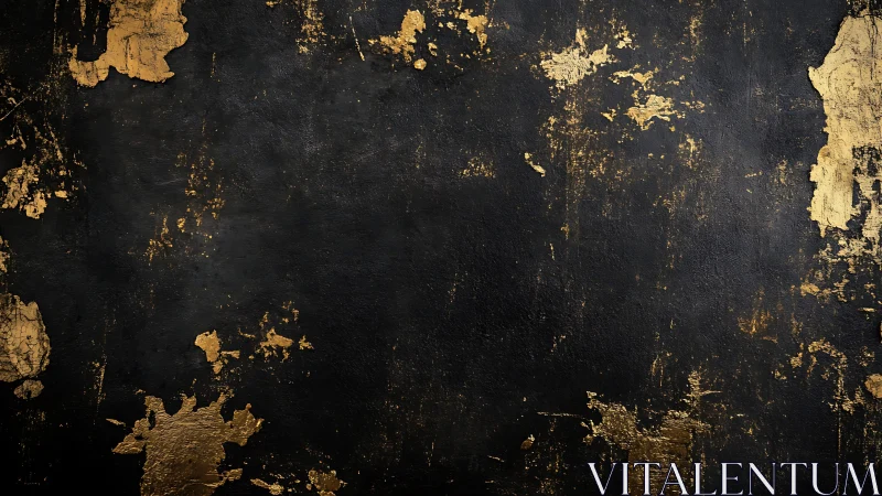 Worn black backdrop with gentle gold flecks and texture.