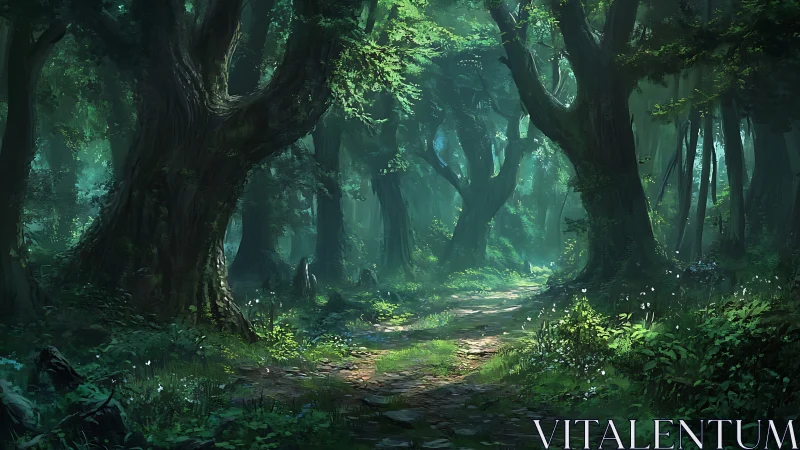 Ancient Forest Corridor Beckons Lost Wanderers Home