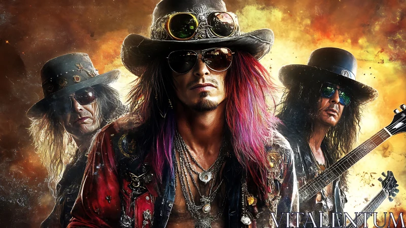 Triple-take rock outlaw unites firelit stage and swagger