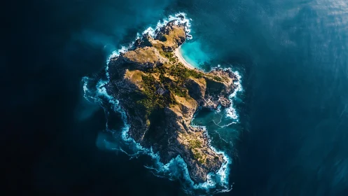 Island Sanctuary: Where Ocean Meets Golden Shore