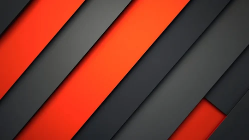 Bold Diagonal Red and Black Abstract Geometric Background.