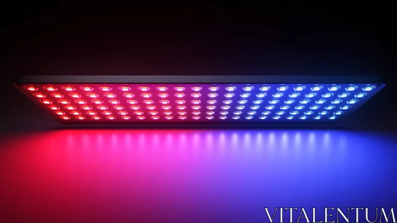LED RGB Light Panel Gradient Spectrum Display
