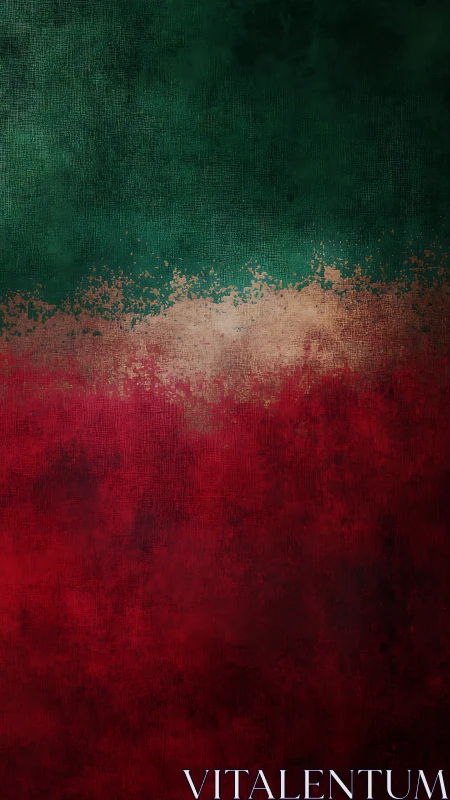 Tri-band textured abstraction explores tonal depth and contrast