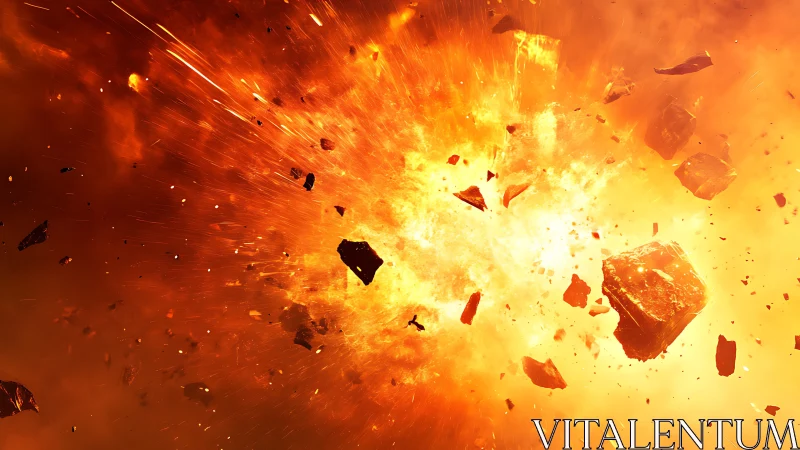 Explosive Energy: Cosmic Destruction Unleashed.