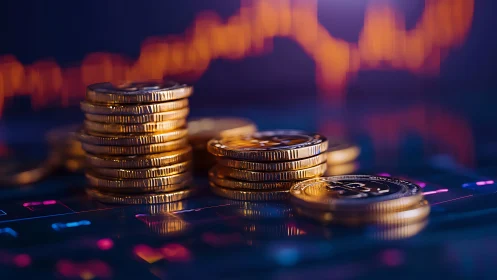 Golden crypto stacks quietly listen to roaring market waves