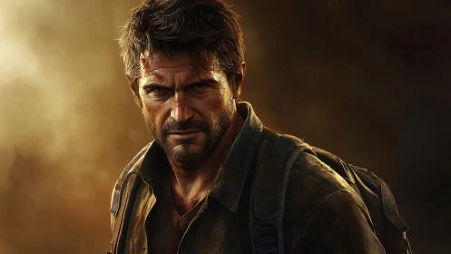 Weathered survivor stands strong against the fading light