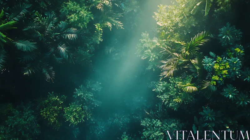 Sunlight Through the Canopy.