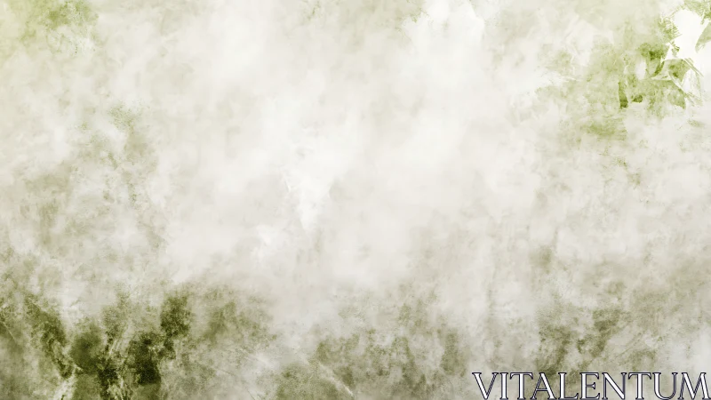 Subtle green and white textured abstract background field.