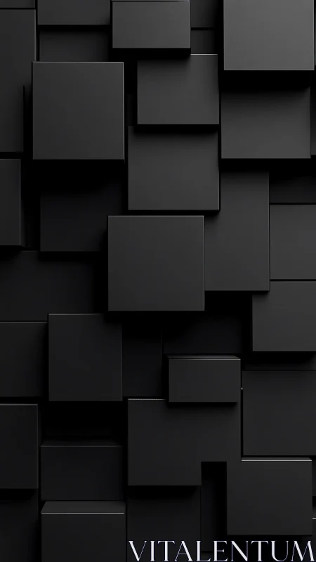 Shadowbox geometry quietly stacks an orchestra of matte cubes