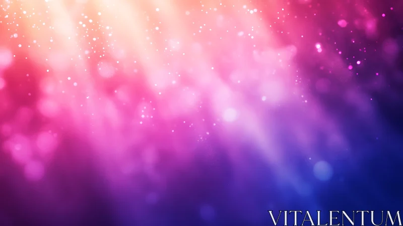 Colorful Abstract Background With Light Rays and Bokeh Effect.