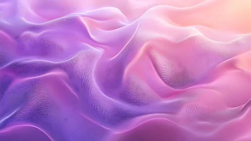Iridescent mesh waves render show soft pastel gradients