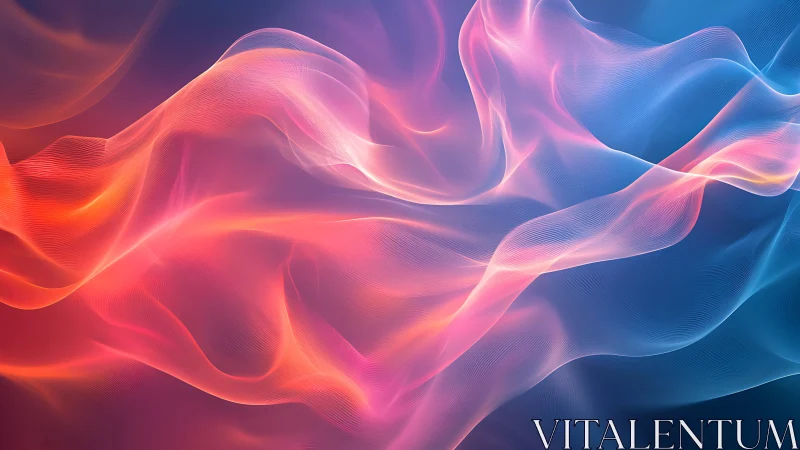 Dancing Light: Neon Waves in Motion.