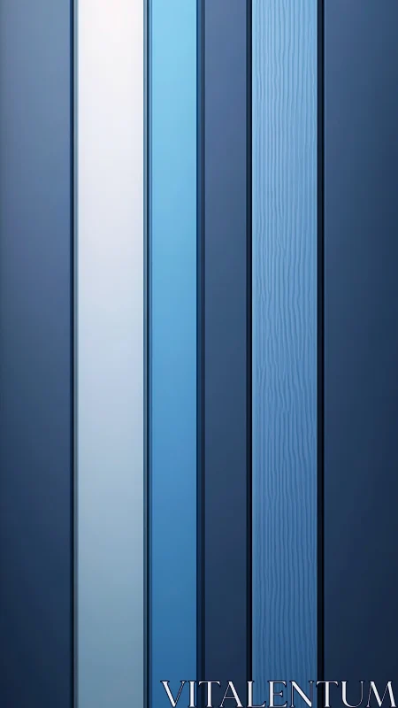 Calming blue panels bringing quiet order and gentle focus.