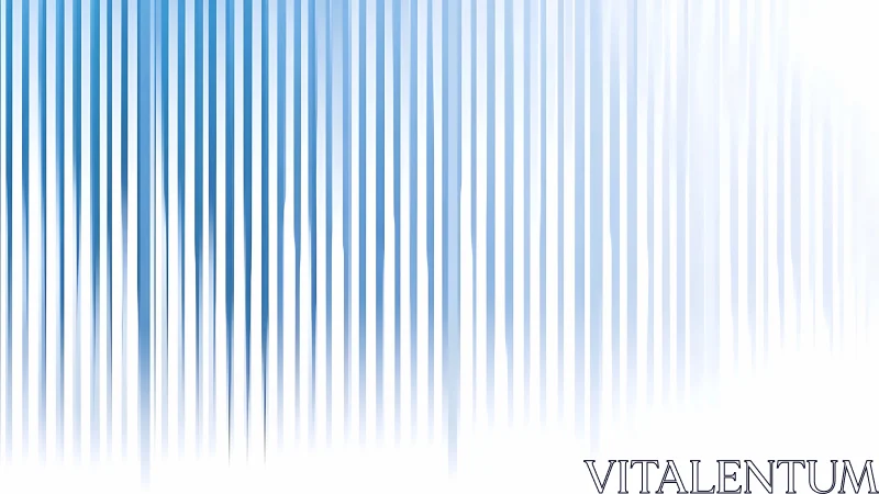 Vertical blue gradient lines form minimal abstract pattern.