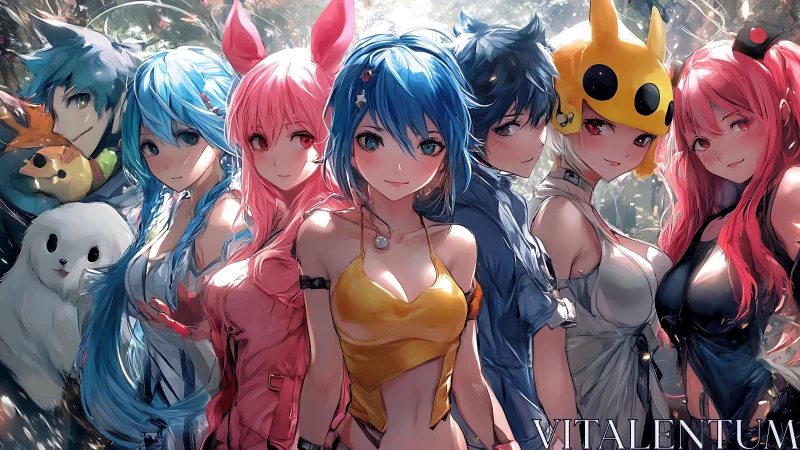 Cosplay constellation lines up under glowing forest bokeh