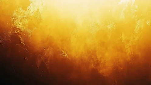 Golden Fire Gradient: Warm Color Transitions in Abstract Light.