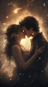 Luminescent Intimate Embrace with Quantum Light Particles.