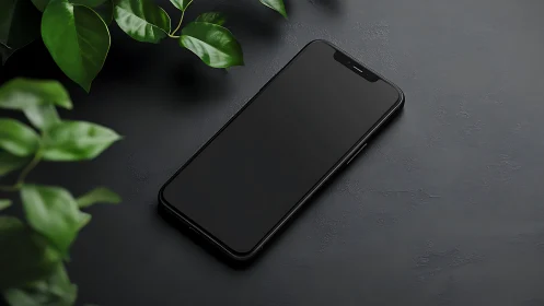 Modern Device Meets Nature: A Digital Balance.