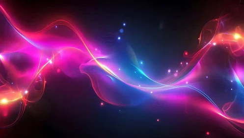 Spectral photon waveforms in dynamic neon gradient flux field.