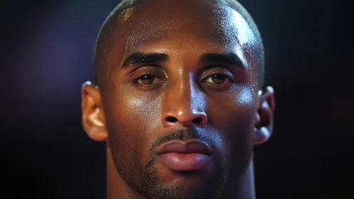 Photorealistic Male Portrait with Dramatic Chiaroscuro Lighting and Subsurface Rendering