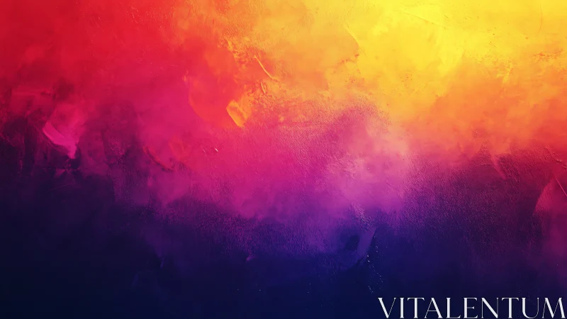 Triadic gradient abstraction with warm to cool spectral drift