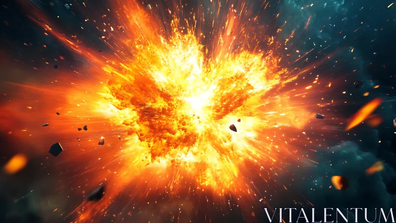 Brilliant Explosion of Light and Energy Captured in Motion