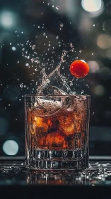 High-Speed Liquid Collision: Dynamic Splash Photography.