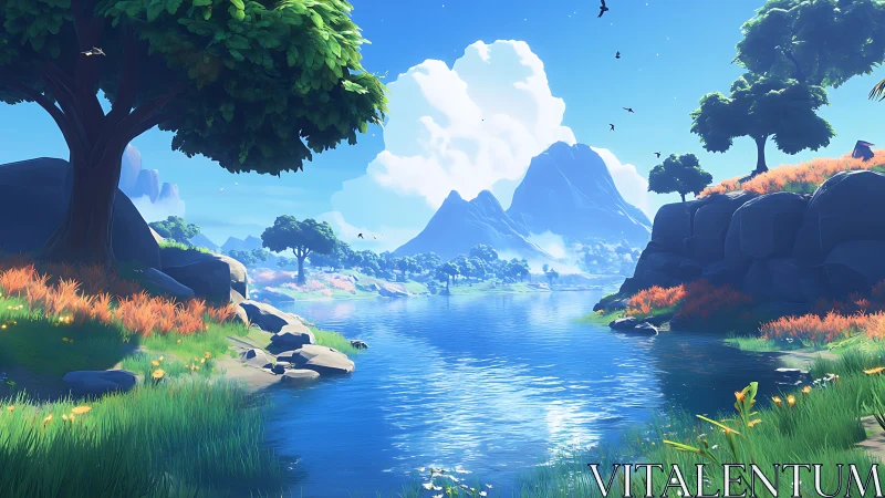 Where Mountains Breathe and Rivers Dream Awake