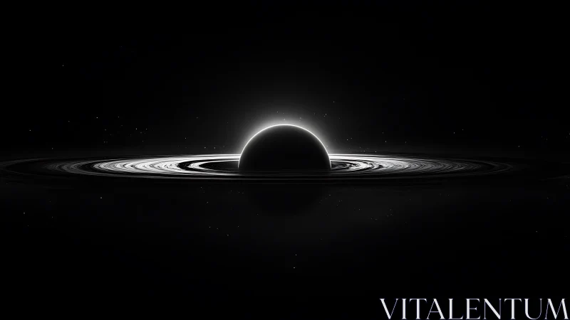 Haloed ringworld eclipse in a hymn of quiet starlight.