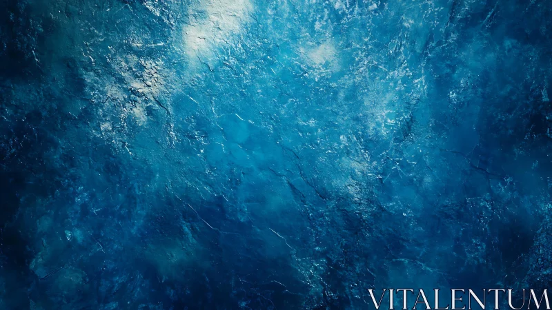 Abstract textured blue background with painterly effect.