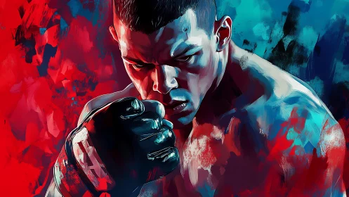 Strength Meets Emotion: A Striking Portrait of Inner Power.